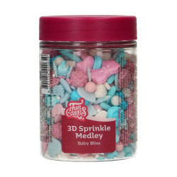 Posypka MAKARONIKI SREBRNE 300 g Decor