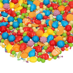 Posypka MAKARONIKI SREBRNE 300 g Decor