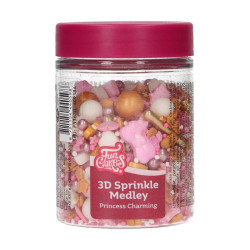Posypka MAKARONIKI SREBRNE 300 g Decor