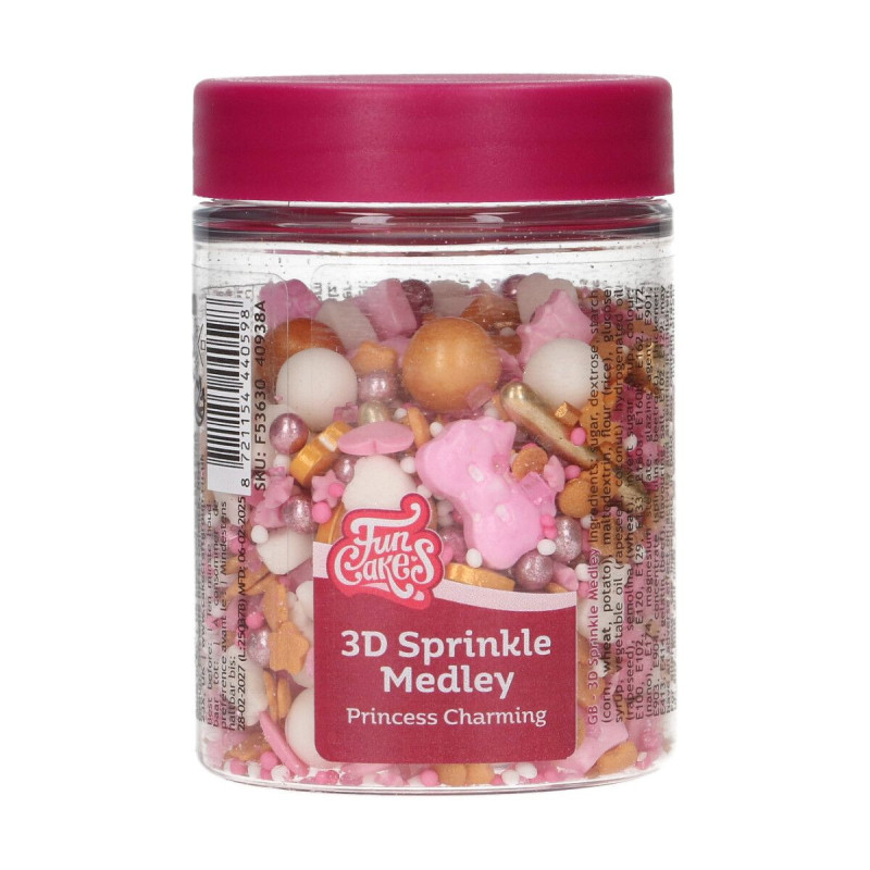 Банти-коронки FC Princess Charming Sprinkles 70 г