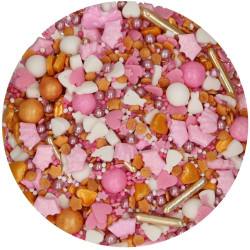 Posypka FC Princess Charming 70g kokardki korony
