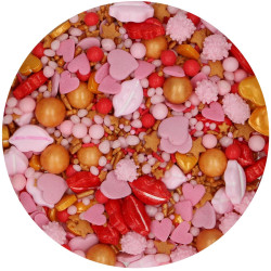 Posypka FC Secret Valentine 70g serca usta