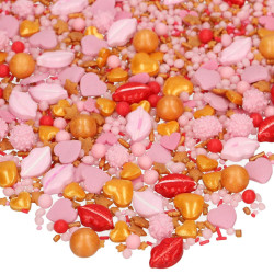 Posypka FC Secret Valentine 70g serca usta