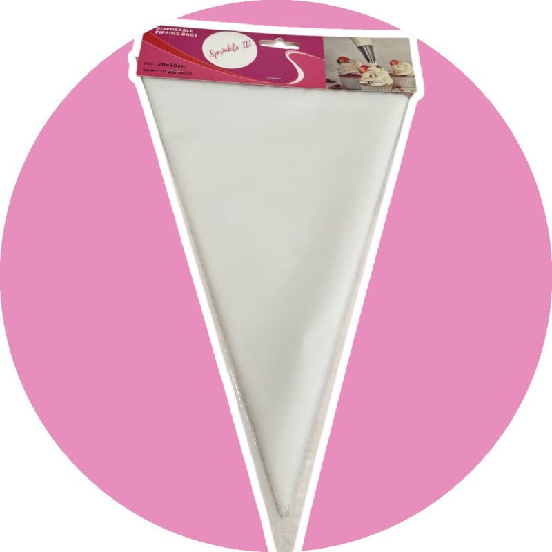 Schutzhüllen für Spritzbeutel, 20 Stück, Größe 30 cm, robust