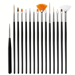 Precision Brush Size 1 for detail painting Natural sable hair