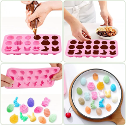 Forma silikonowa KULE 5 cm Półkule