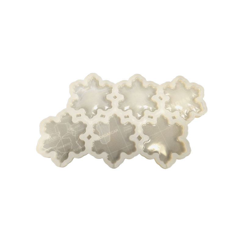 Silicone mold for SNOWFLAKE lollipops