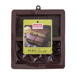 Silicone mold CHOCOLATE BOARD Deep Dubai 2 slots