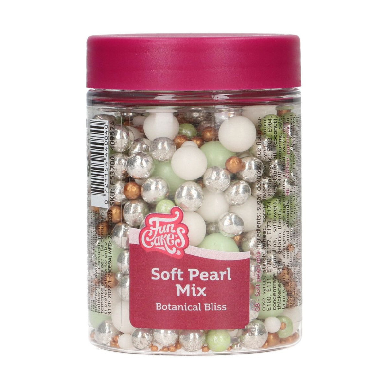 FC sprinkles WHITE/Blue soft pearls