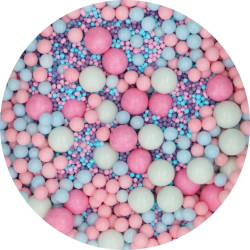 Posypka FC Perełki Miękkie Miks Bubblegum Pop 80g