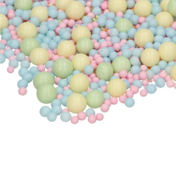 FC sprinkles WHITE/Blue soft pearls