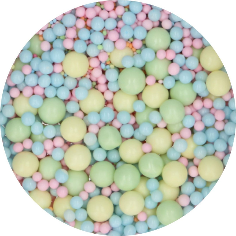 FC sprinkles WHITE/Blue soft pearls