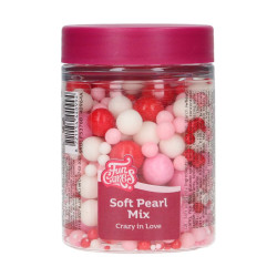 Posypka FC Perełki Miękkie Miks Crazy In Love 80g miłosne