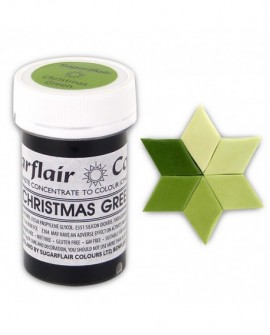 Lebensmittelfarbe,Gel Sugarflair grün,Weihnachten