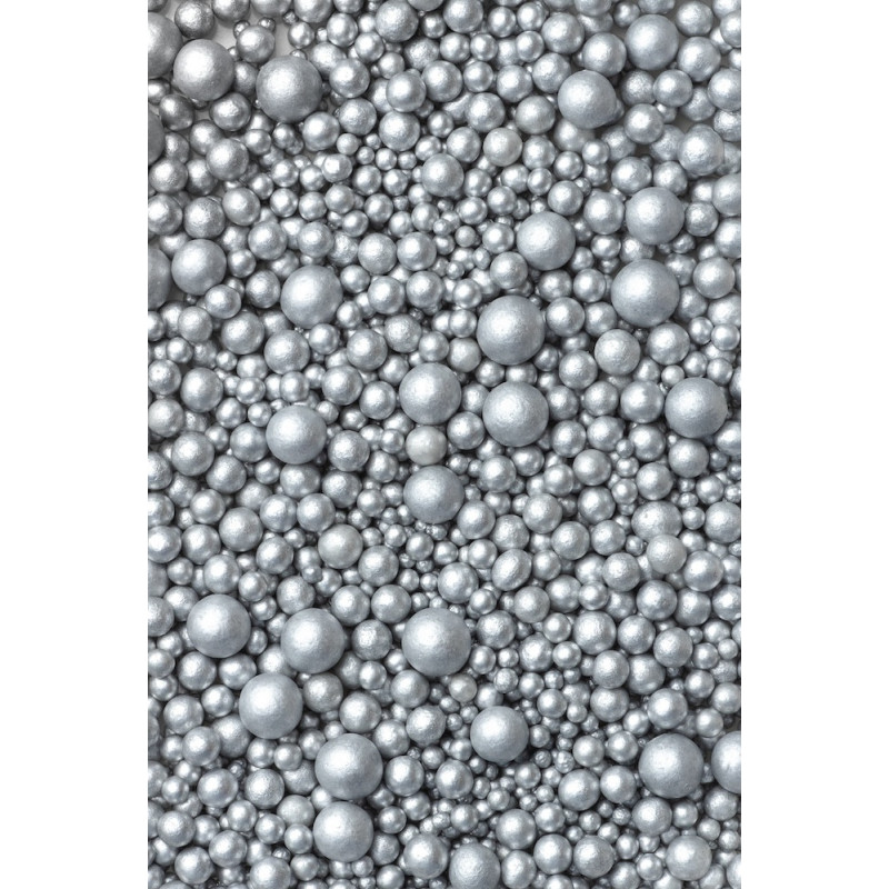 Posypka MAKARONIKI SREBRNE 300 g Decor