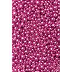 Posypka Sweet perełki RÓŻOWE 50g metaliczne