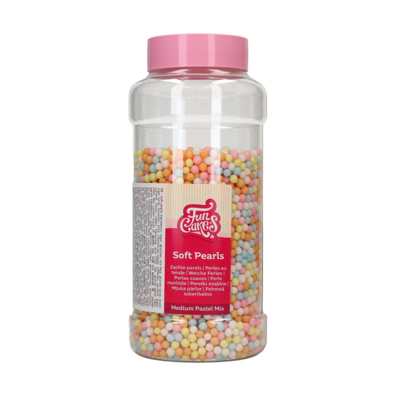 FC Sprinkles SOFT PASTEL PEARLS 4mm 500g Bulk