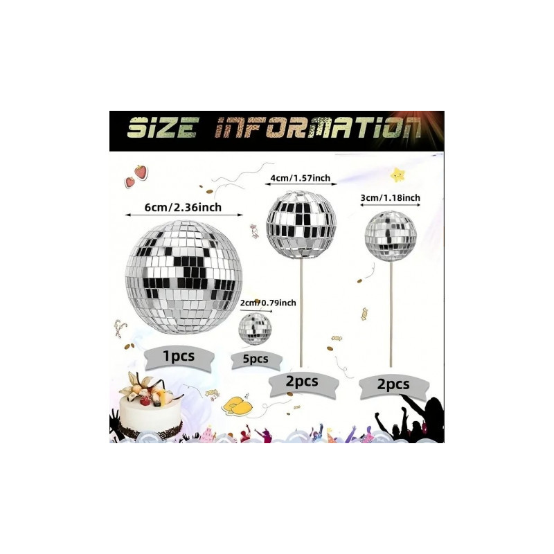 Topper BALL BALLONS Tortenaufleger