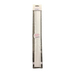 TUBE-Halterungen 0,8 x 40 cm, 5 Stück, polnisches Produkt