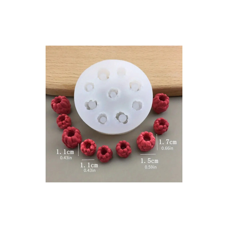 Forma silikonowa KULE 5 cm Półkule