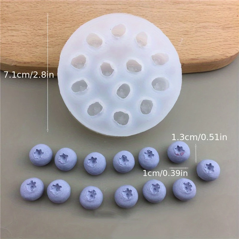 Forma silikonowa KULE 5 cm Półkule