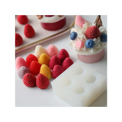 Forma silikonowa Truskawki