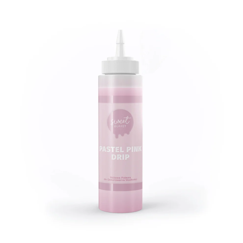 Drip Icing Słodki Bufet Pastelovo ružová 300g
