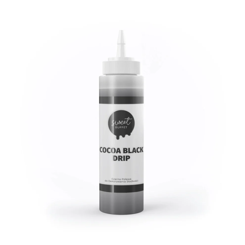 Słodki Bufet Cocoa Black Drip Topping 300g