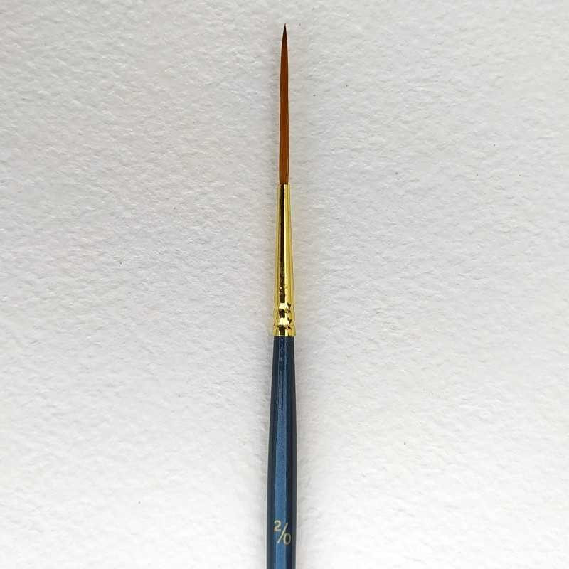 Precision Brush Size 1 for detail painting Natural sable hair