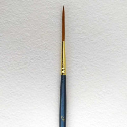 Precision Brush Size 1 for detail painting Natural sable hair