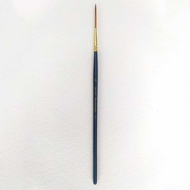 Precision Brush Size 1 for detail painting Natural sable hair