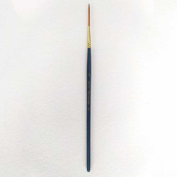 Precision Brush Size 1 for detail painting Natural sable hair