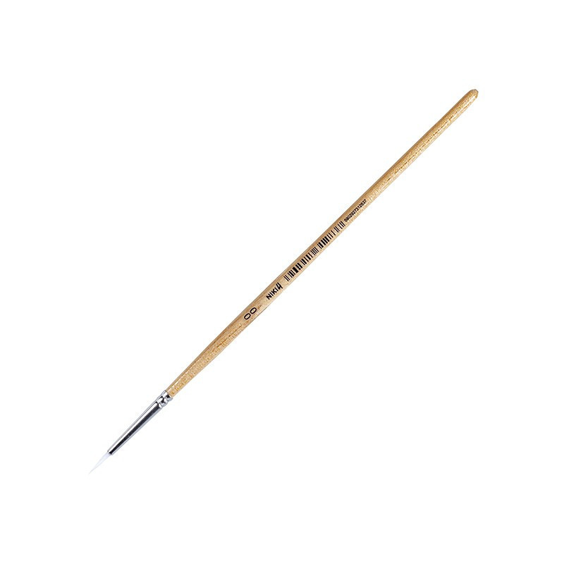 Precision Brush Size 1 for detail painting Natural sable hair