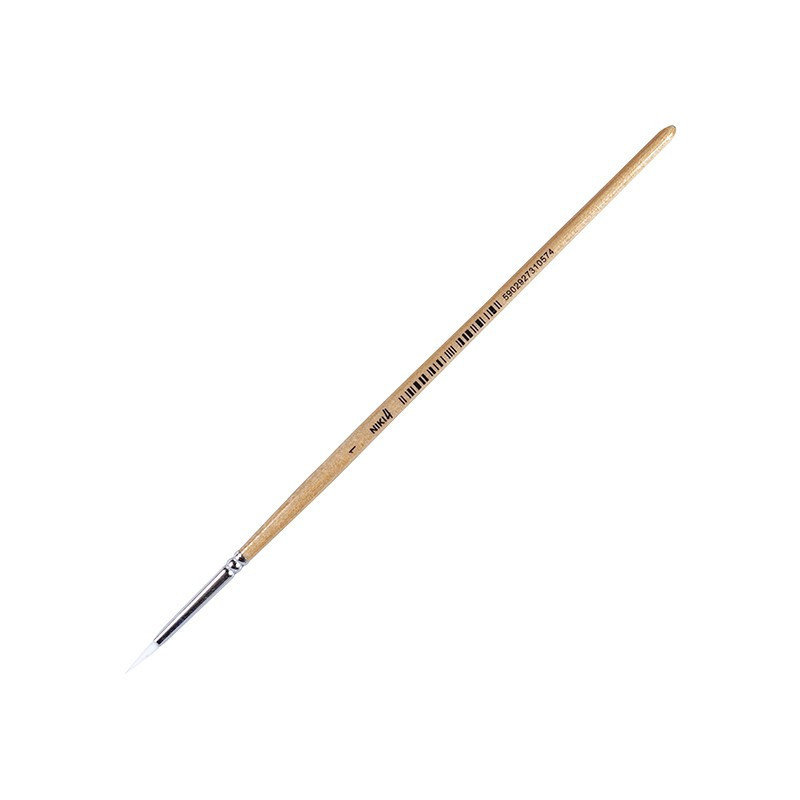 Precision Brush Size 1 for detail painting Natural sable hair