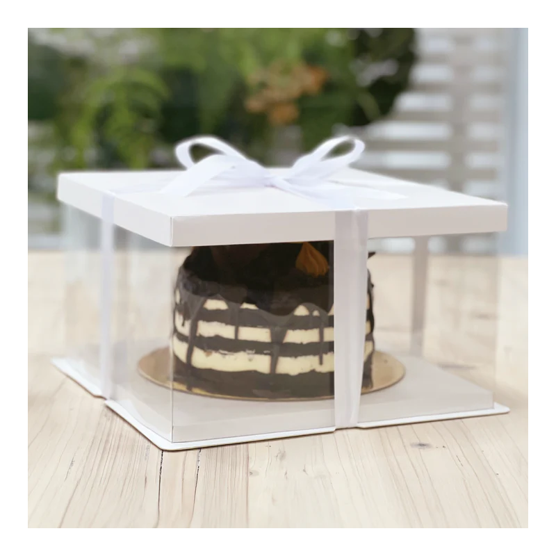 Cake packaging 30x30x25 cm Pearl high box