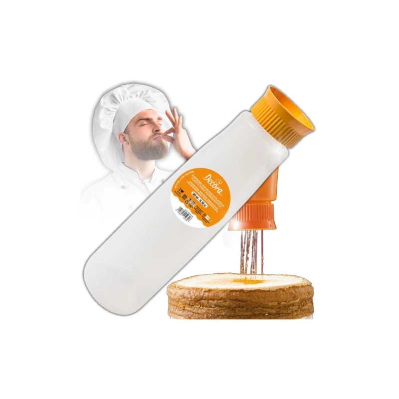 Decora 500 ml genoppte Einweichflasche