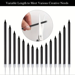 Świeczki Wilton 12 szt. ZŁOTE