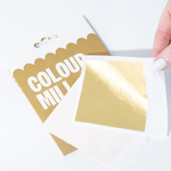 LISTEK ZŁOTA Colour Mill Złoto jadalne w listku 5 sztuk