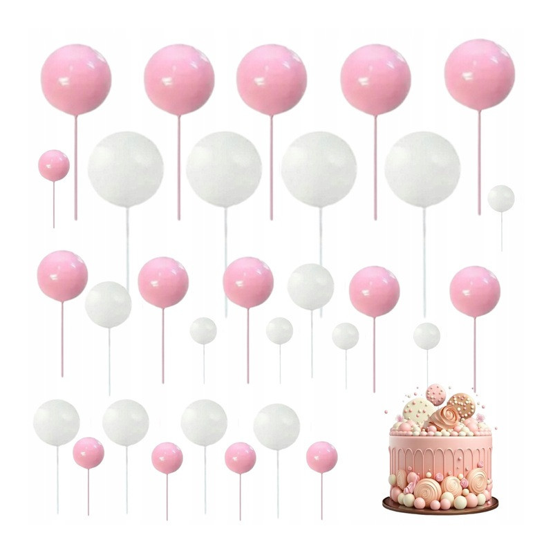 Topper BALL BALLONS Tortenaufleger