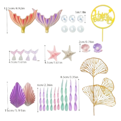 Topper JEDNOROŻEC Ozdoba na tort