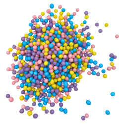 Decora Sugar EYES Decorations 3 sizes 30 pcs.