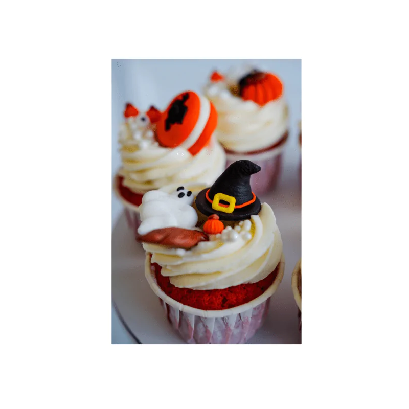 Цукрова прикраса з безе Slado Pumpkins 50 штук