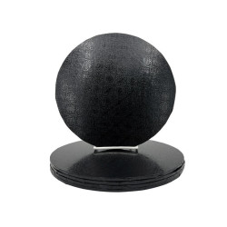 Podkład pod tort MASONIT 34 cm Czarny MDF