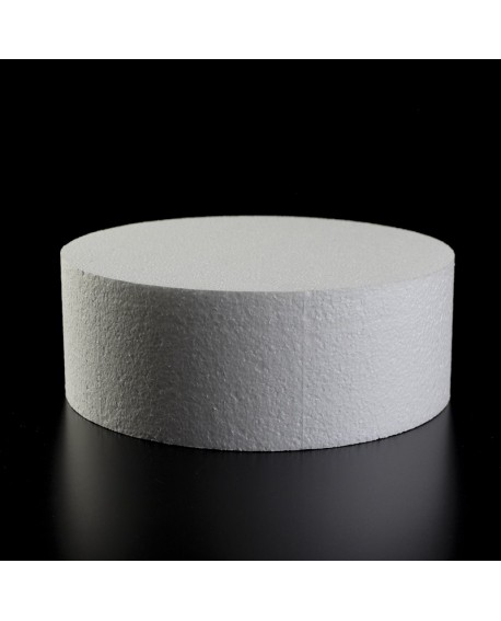 Cake dummy, height 10 cm DIMENSION 25 cm Styrofoam dummies Styrodek