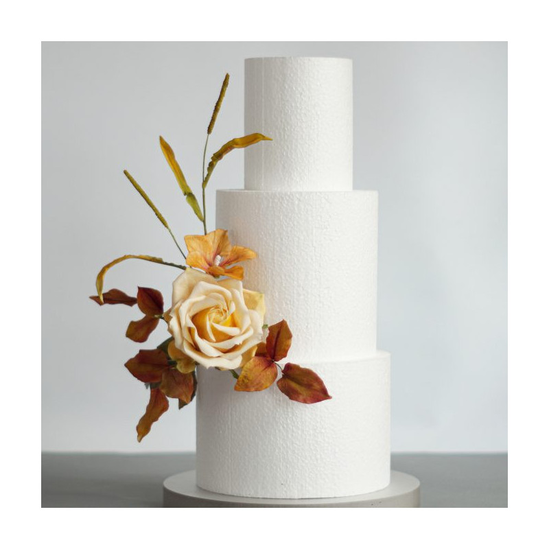Cake dummy, height 10 cm DIAMOND 30 cm Styrofoam dummies Styrodek