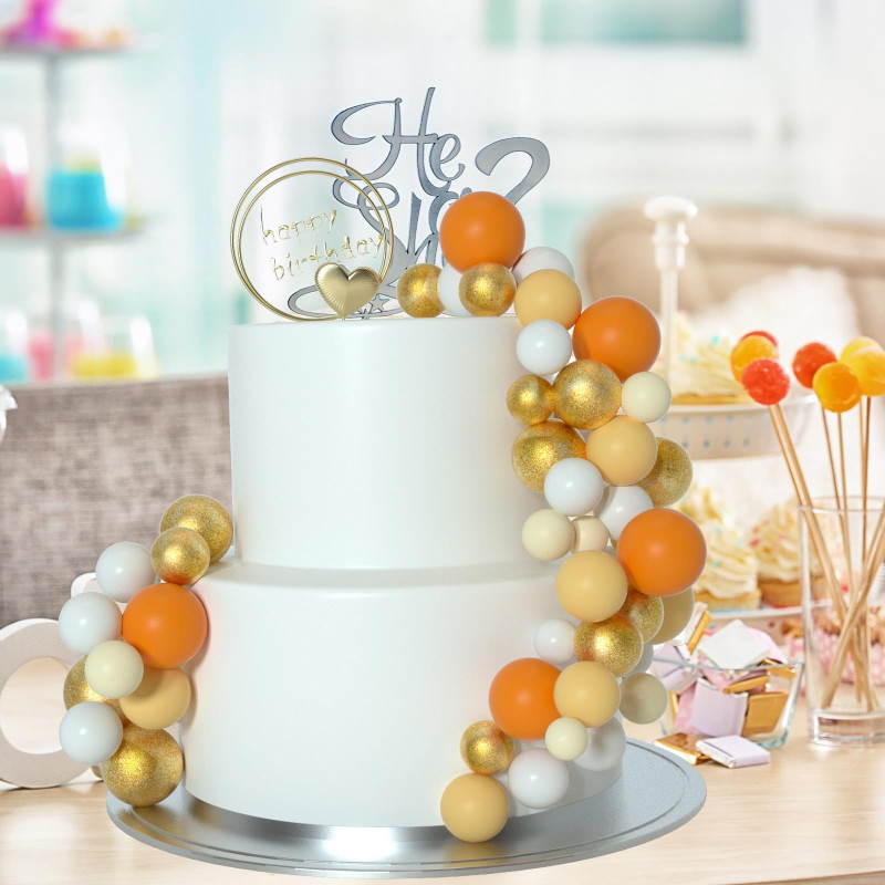 Topper BALL BALLONS Tortenaufleger