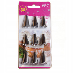 LARGE-Backing-Set (1M, 2A, 2D, 4B) und Wilton-Beutel 12 el.