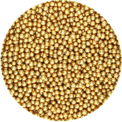 FC Schokoladenkugeln GOLD mittel 6 mm