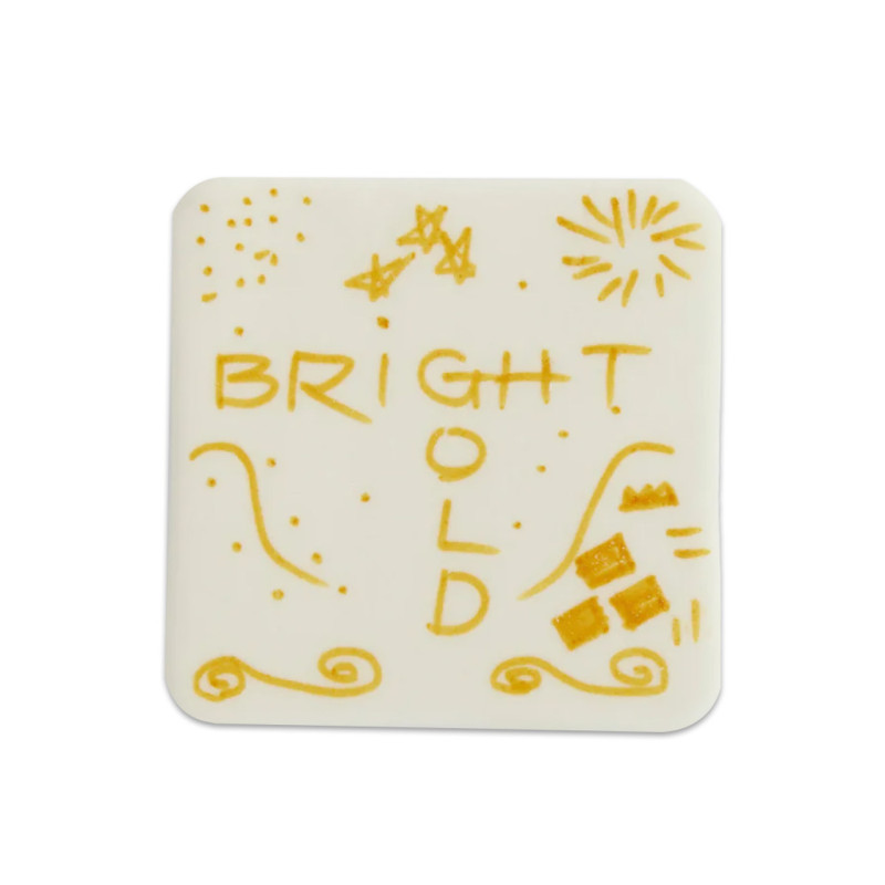 Lebensmittelfarbstift GOLD auf beiden Seiten RD Dark Gold