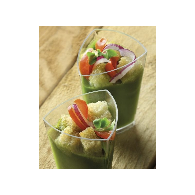 Triangular goblet 70 ml set of 60 pcs.